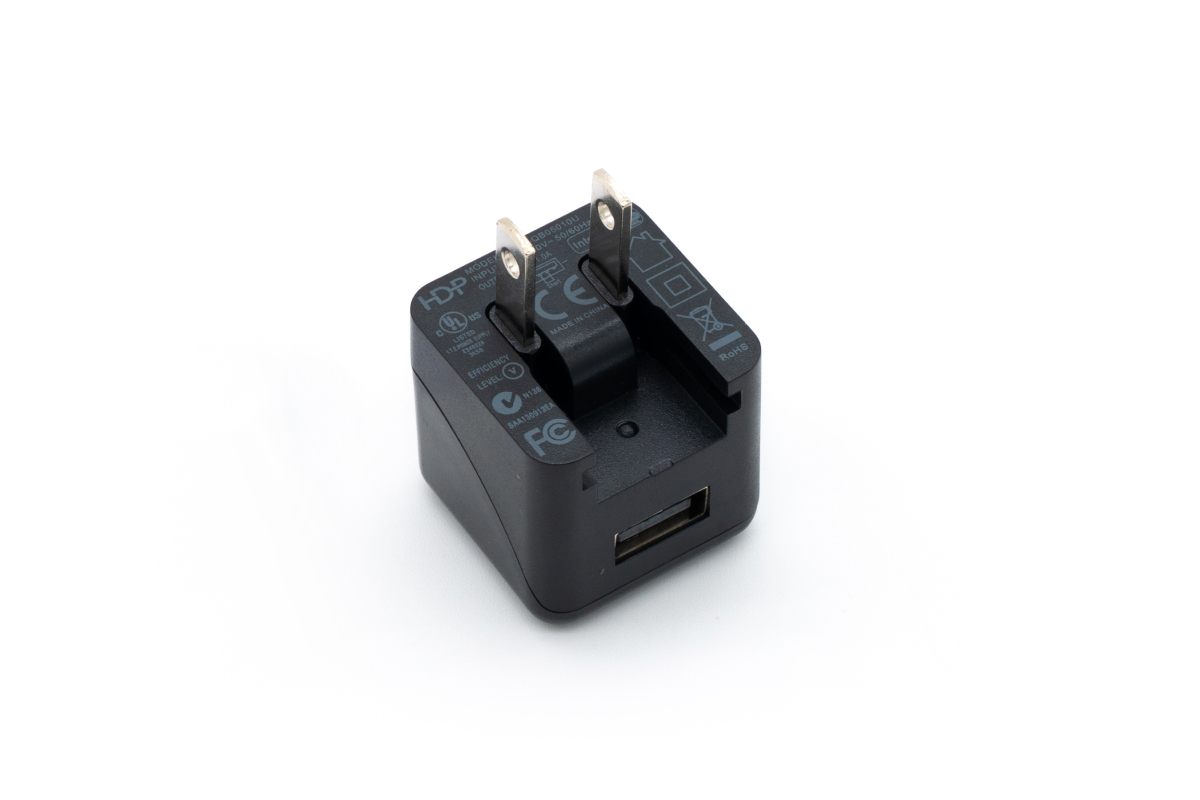 USB-Netzteil inkl. Kabel Schwarz