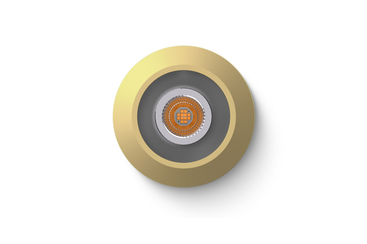 LED-Spot RGBW Tree Gold