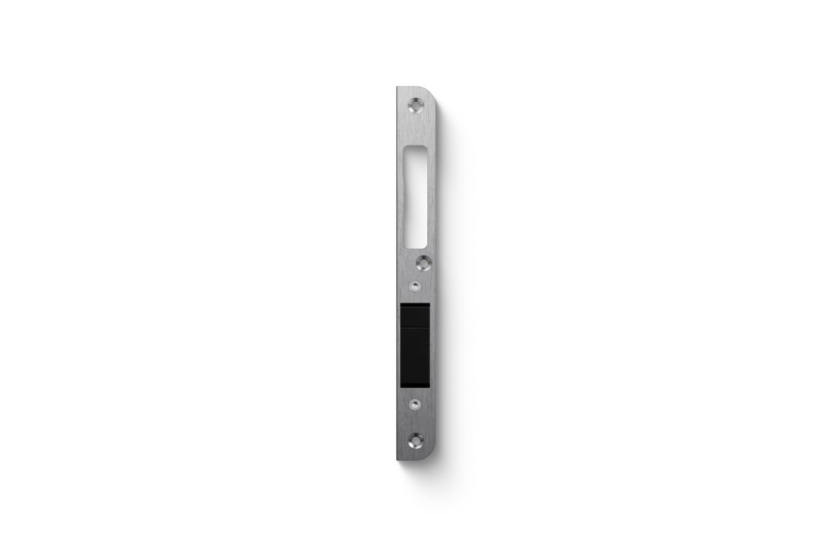 Flaches Schließblech rechts 190x20x3mm für Door Lock Air induktiv
