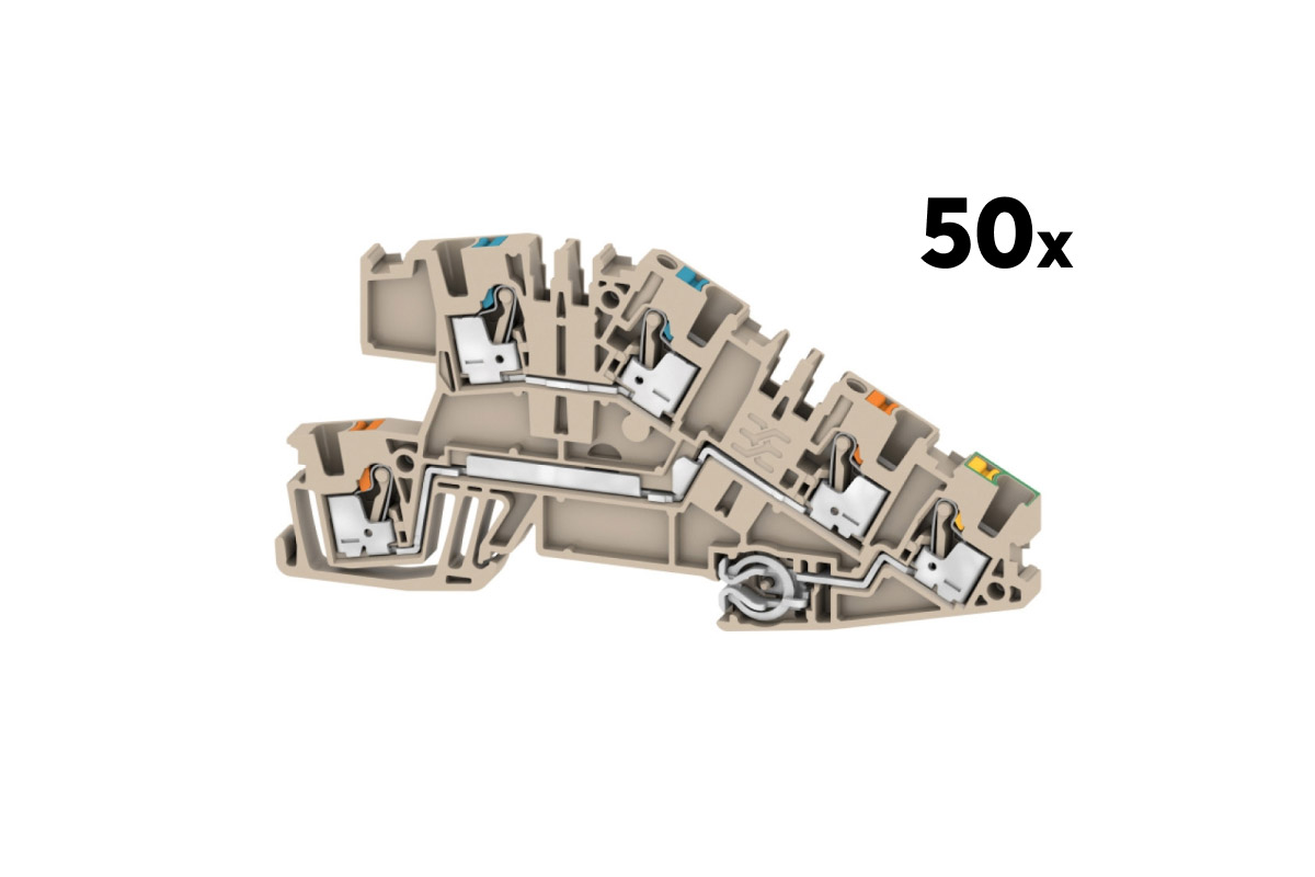 Weidmüller Installationsklemme AITB 2.5 (50 Stk.)
