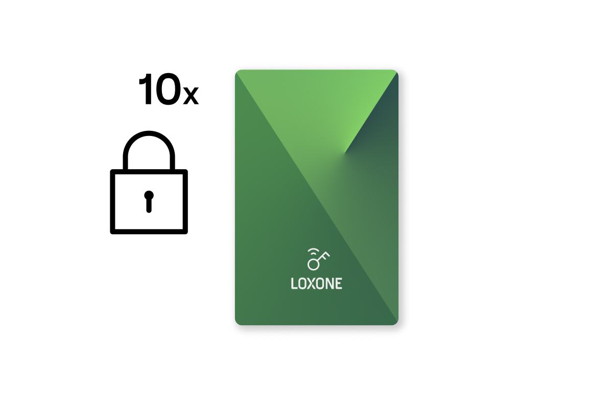 Verschlüsselte NFC-Smartcards Set - 10 Stk.
