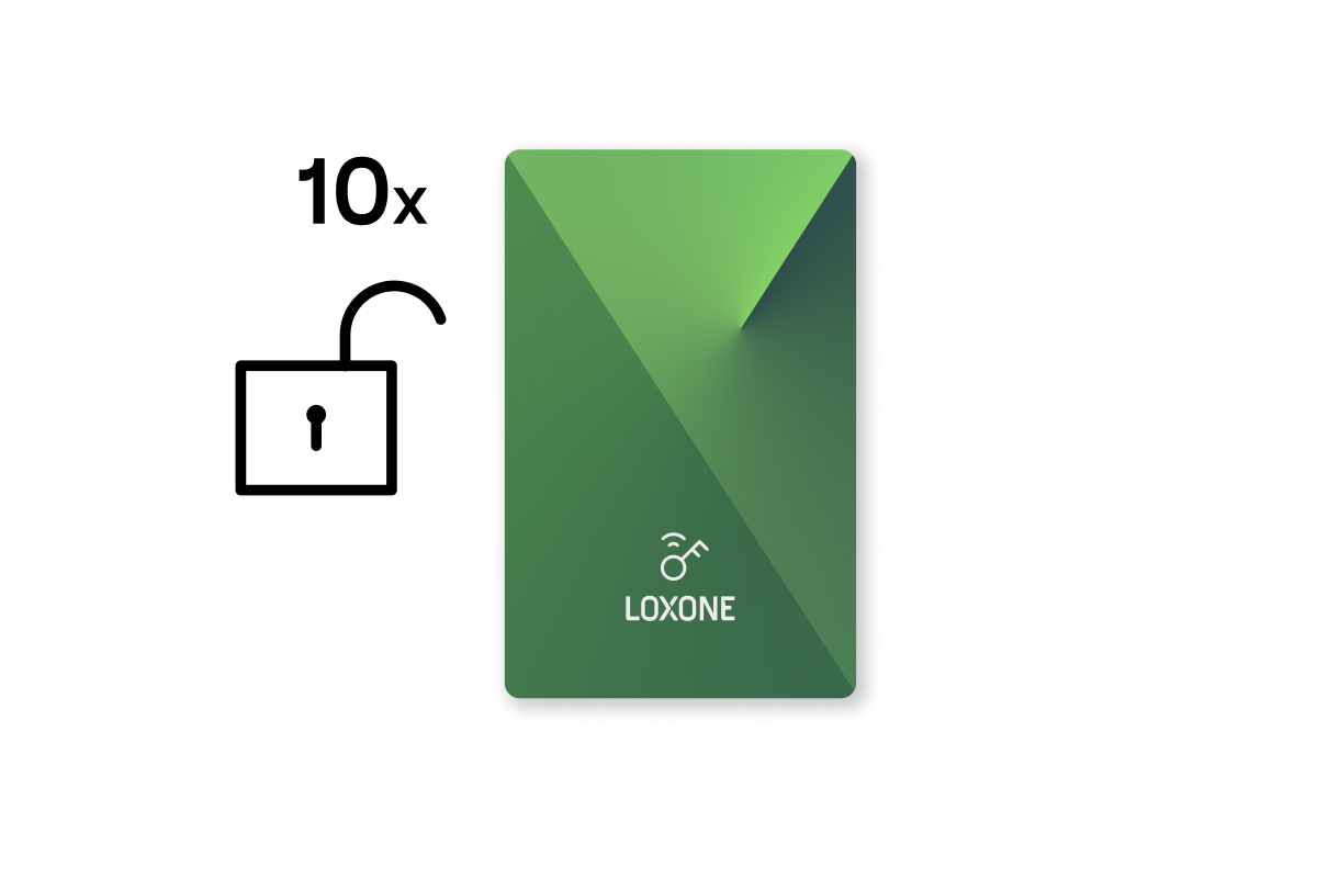 Unverschlüsselte NFC-Smartcards Set - 10 Stk.