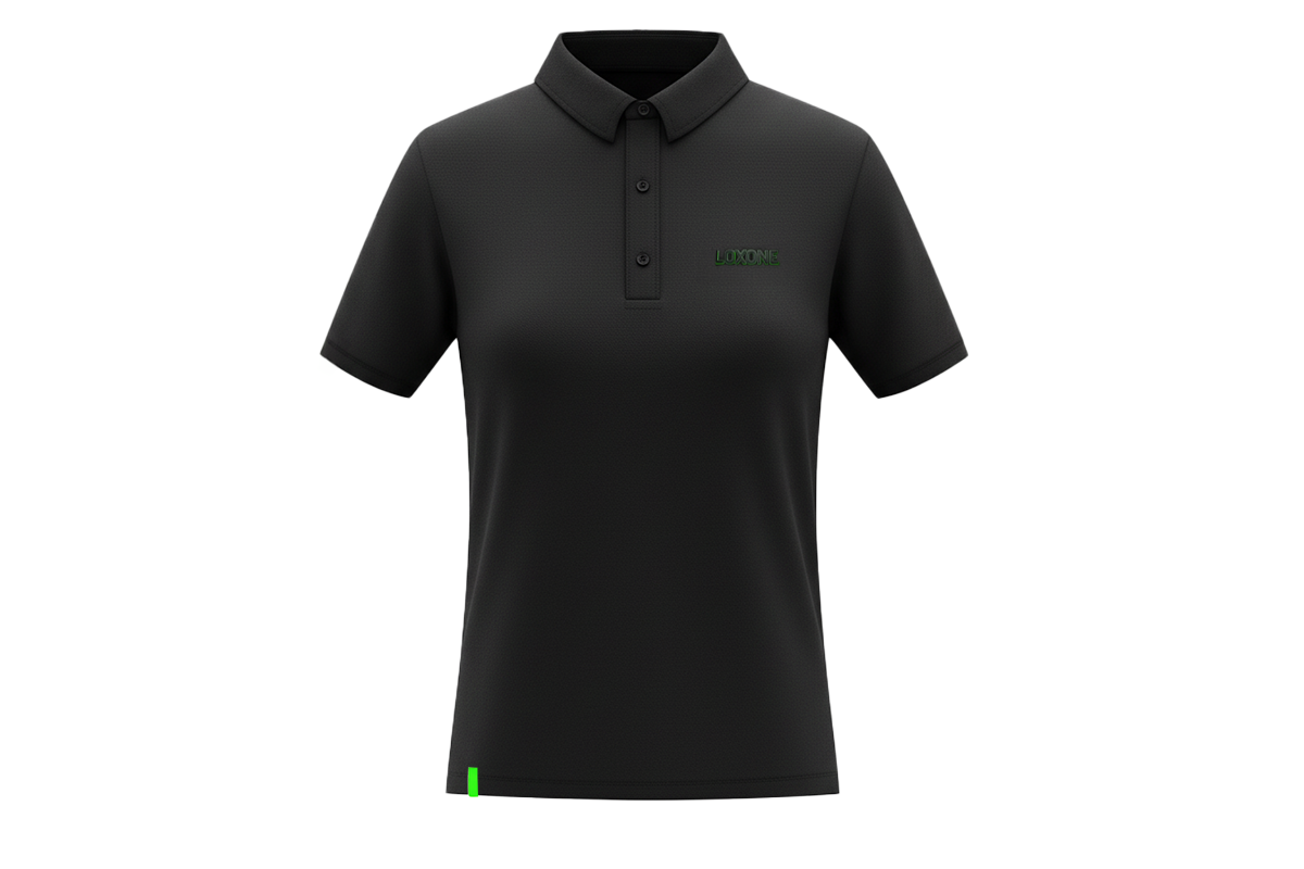 Damen-Poloshirt Corporate Schwarz L