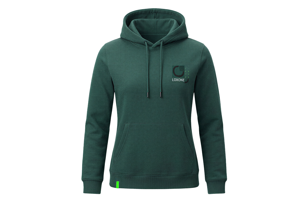 Damen-Hoodie Lifestyle Dunkelgrün S
