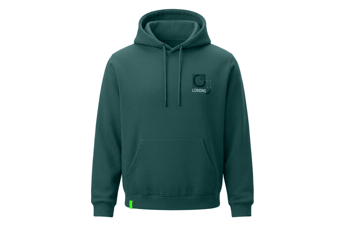 Herren-Hoodie Lifestyle Dunkelgrün XL