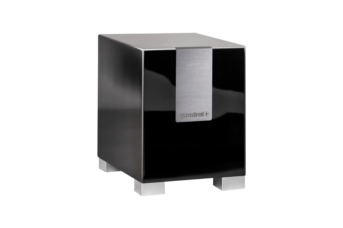QUBE CS10 Aktiv-Subwoofer Schwarz HG
