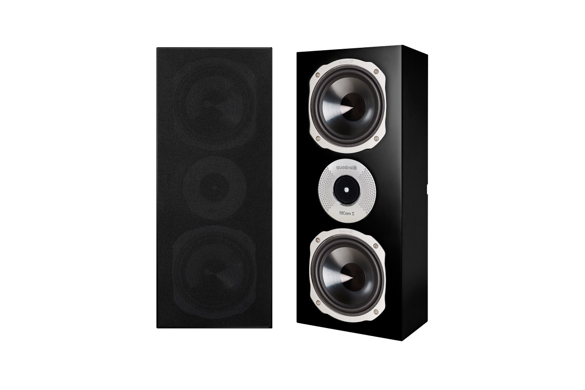 SIGNUM PHASE 2 Wandlautsprecher Schwarz SG