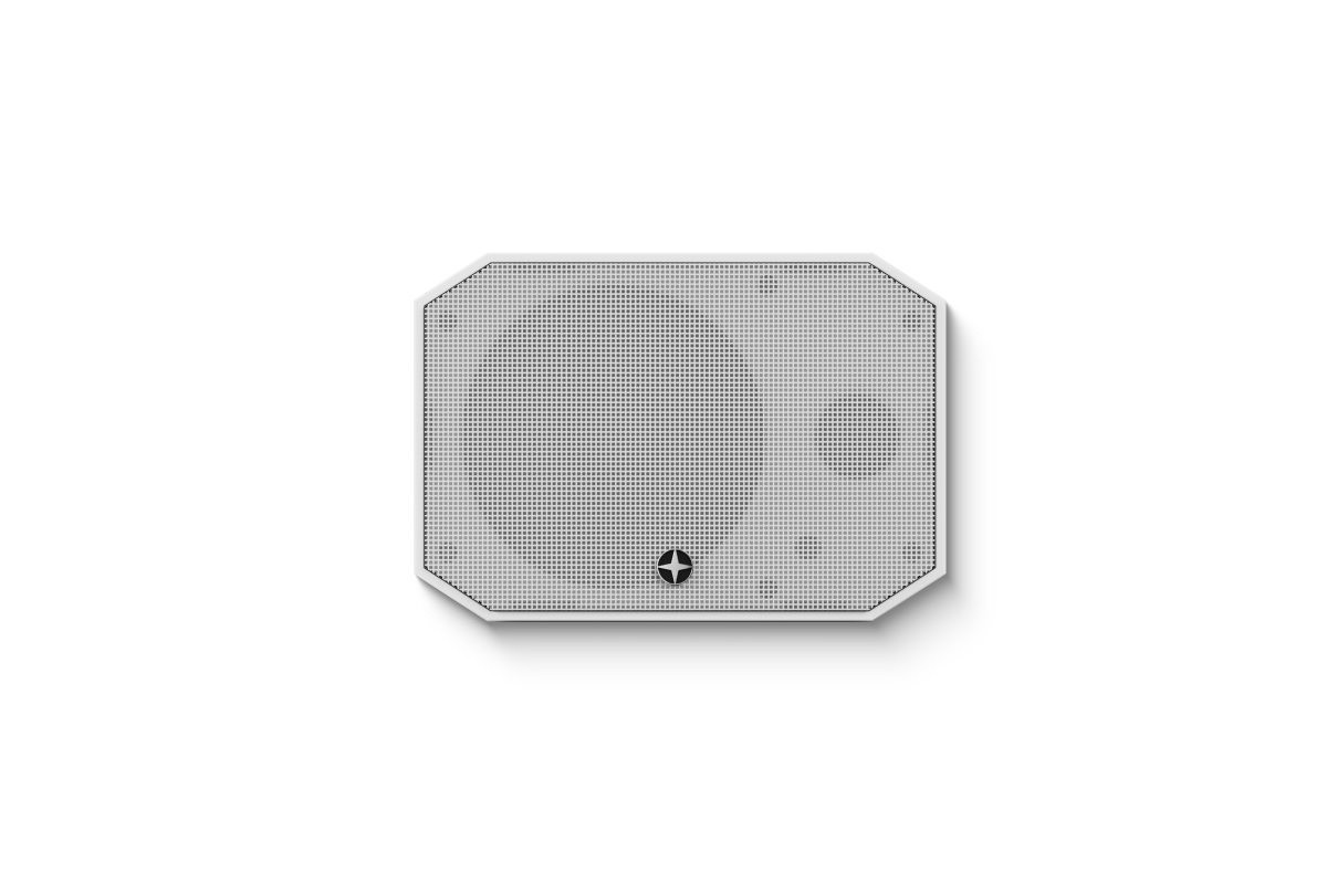 Satellitenlautsprecher IP64 Client Weiß
