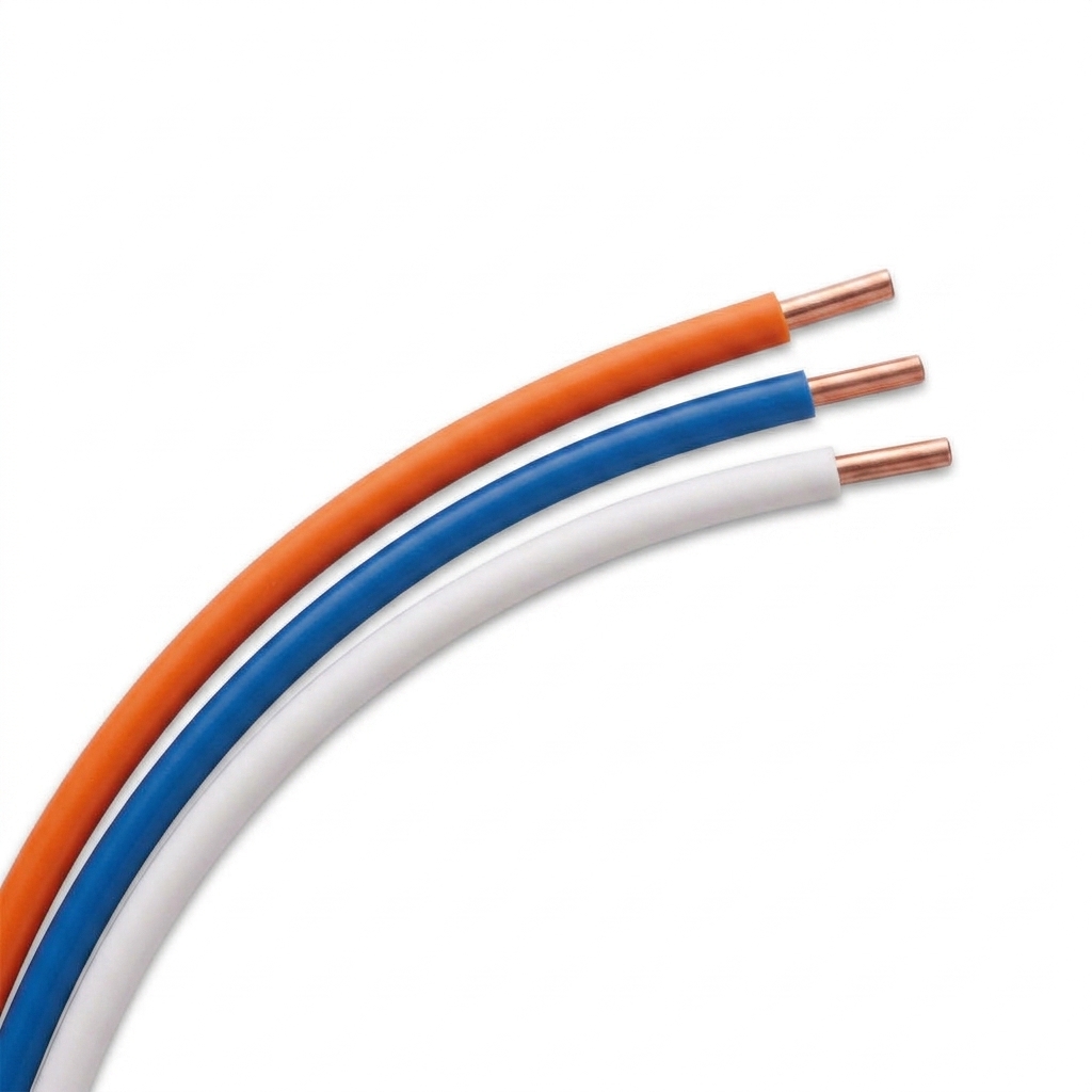 Kabel-Set orange, weiß & blau je 100lfm, Tuneable, H07V-K (Yf), 1,5mm²