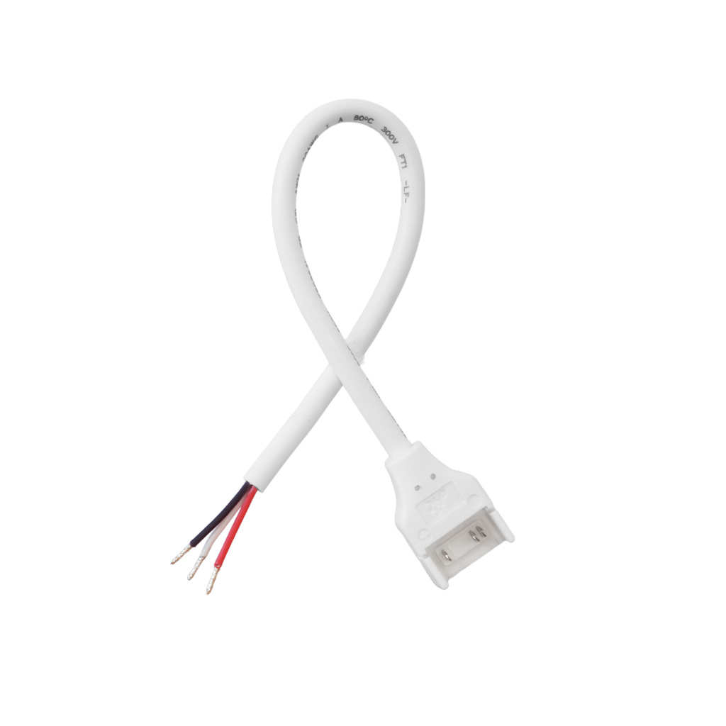 LED Verbinder, 3-polig, 12,5mm, LED-Anschlusskabel, CCT, COB, IP68