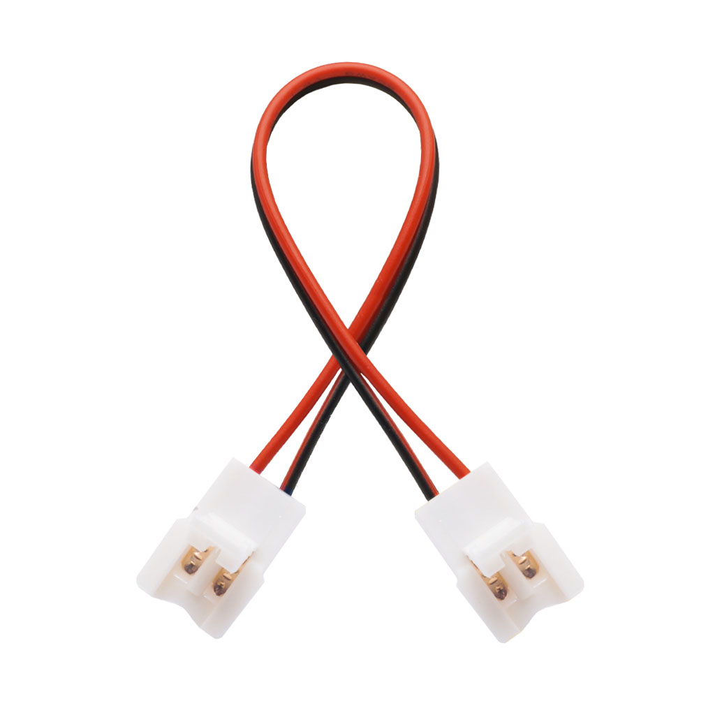 LED Verbinder, 2-polig, 10mm, LED-Kabel-LED