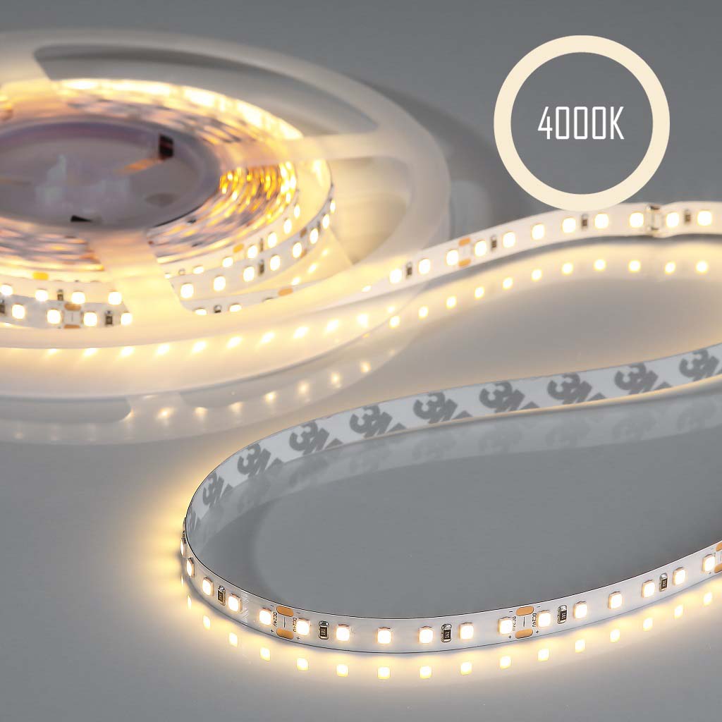 LED-Streifen 24V, 4000K, 9.6W, CRI90, 120LED, IP20, 8mm