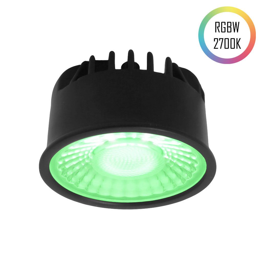LED-Spot 24V, MR16, 5W, RGBW/2700K, CRI90 nur Spot
