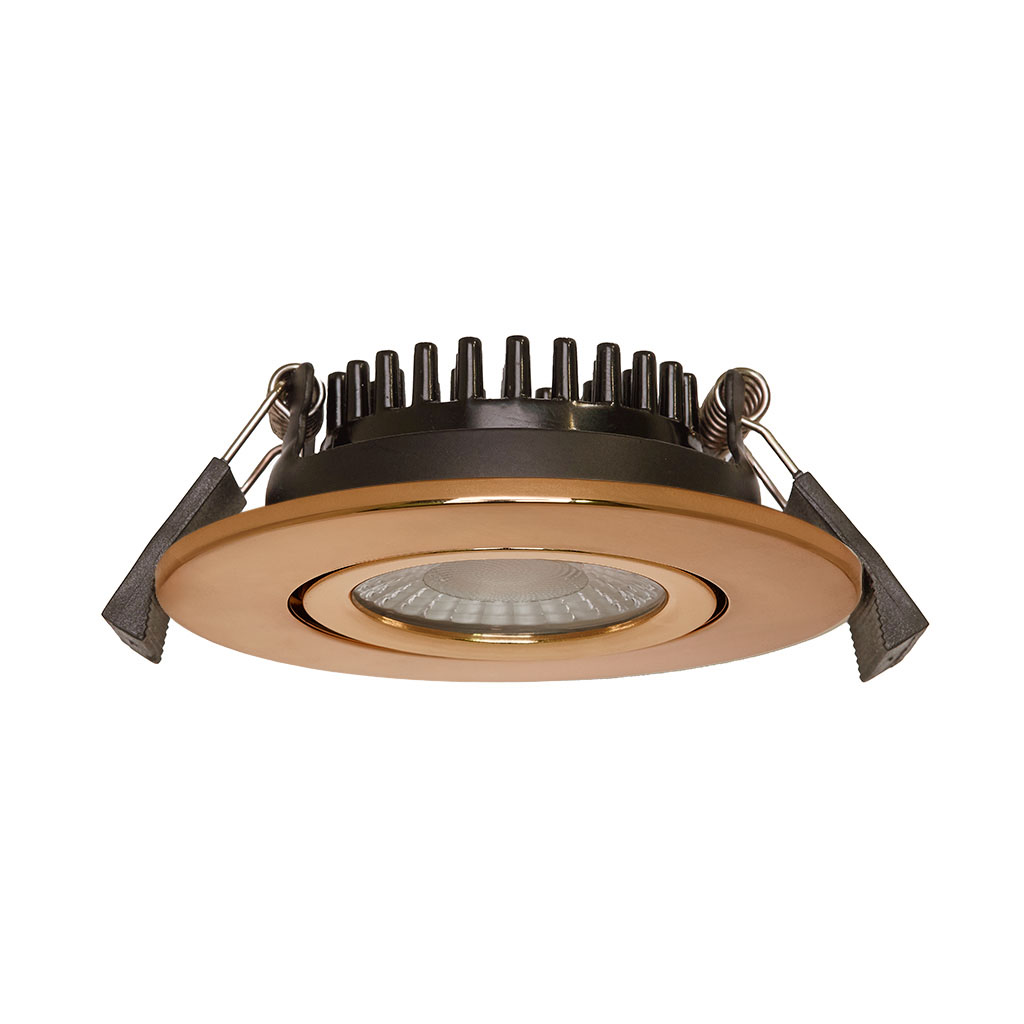 LED-Swing Spot 24V, 5W, 2700K, CRI90 roségold