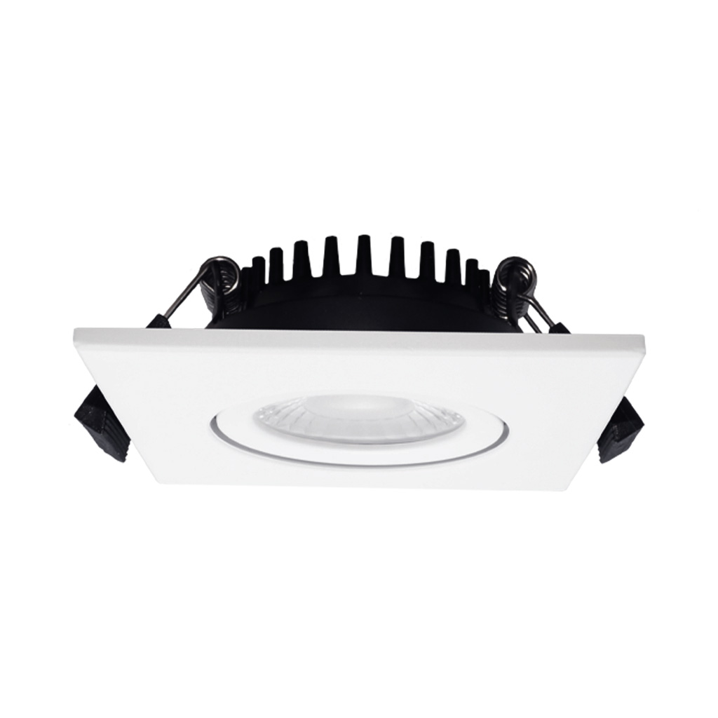 LED-Swing Spot 24V, 5W, 2200K/5700K, CRI90 (Tuneable White, CCT) white square