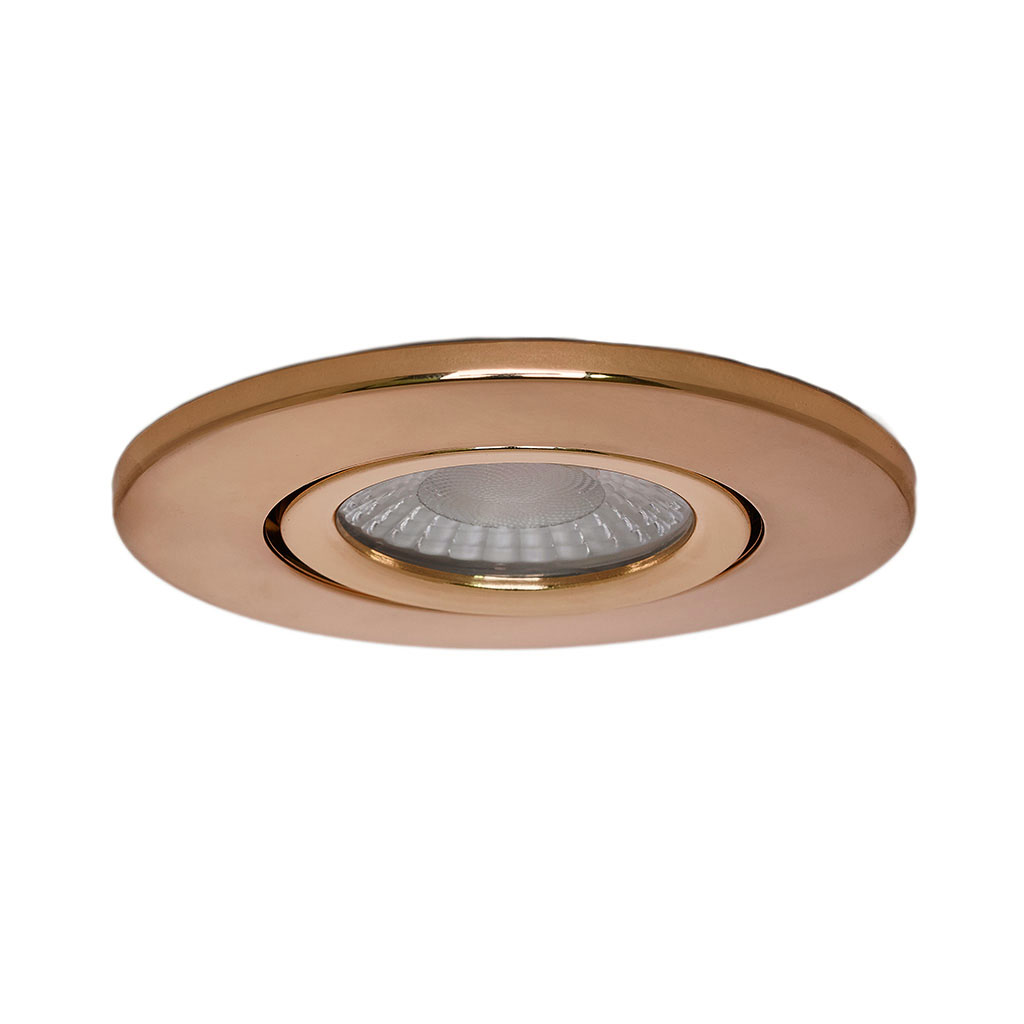 LED-Swing Spot 24V, 5W, RGBW/2700K, CRI90 roségold
