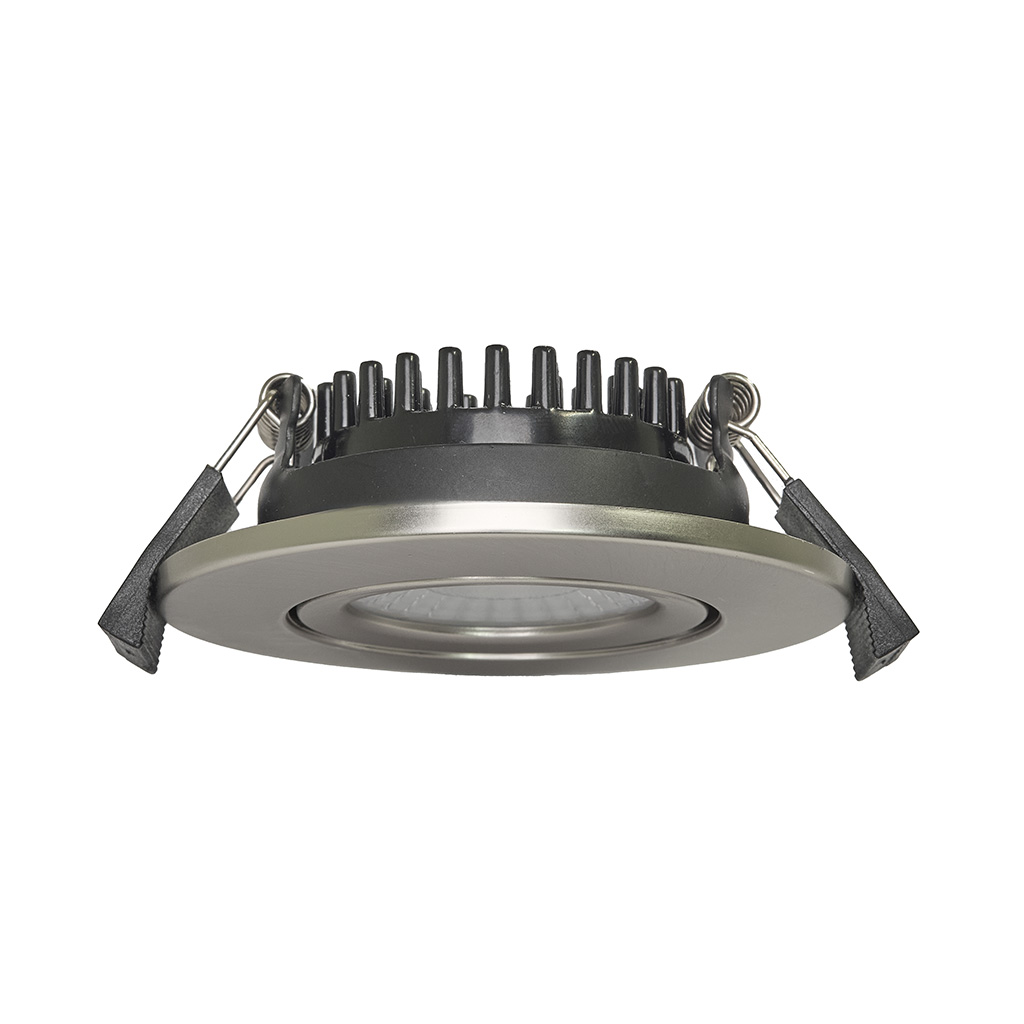 LED-Swing Spot 24V, 5W, Dim to Warm, 3000K-2200K, CRI90 brushed aluminium