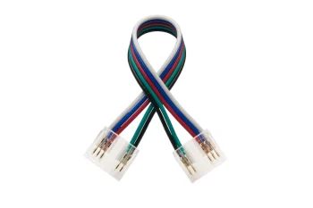 COB LED-Verbinder RGBW, 5-polig, LED-Kabel-LED
